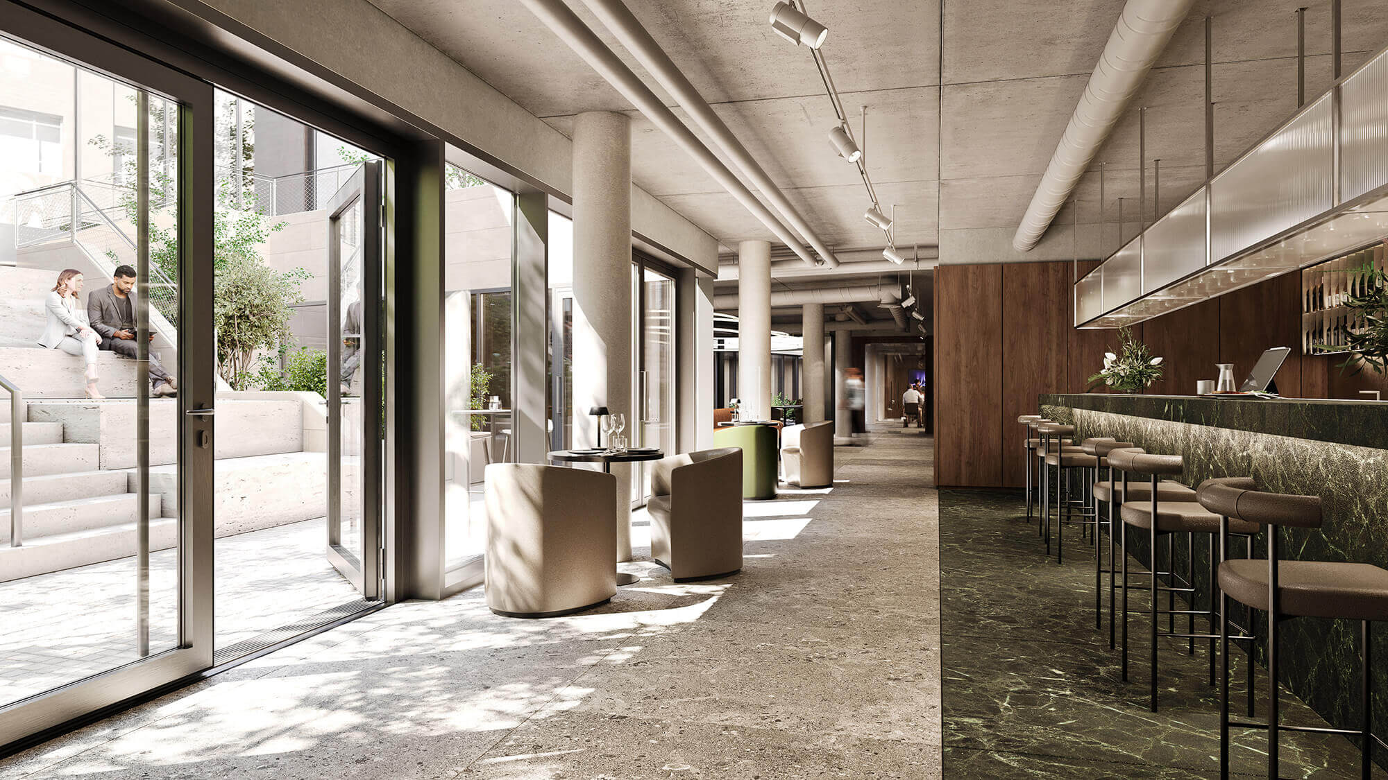 C1 Berlin – Bar & Innenhof